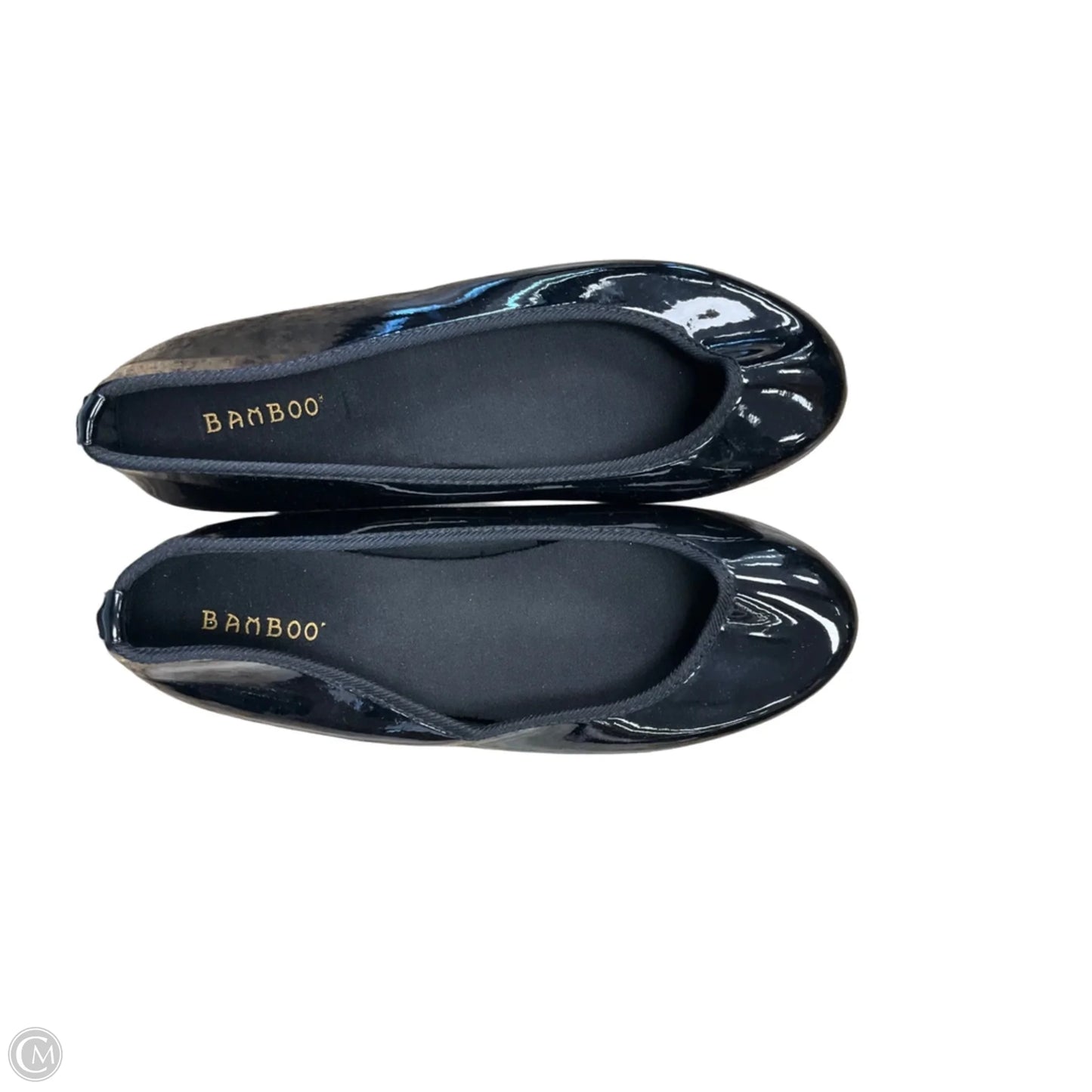 Shoes Flats By Bamboo In Black, Size: 9