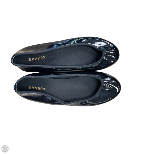 Shoes Flats By Bamboo In Black, Size: 9