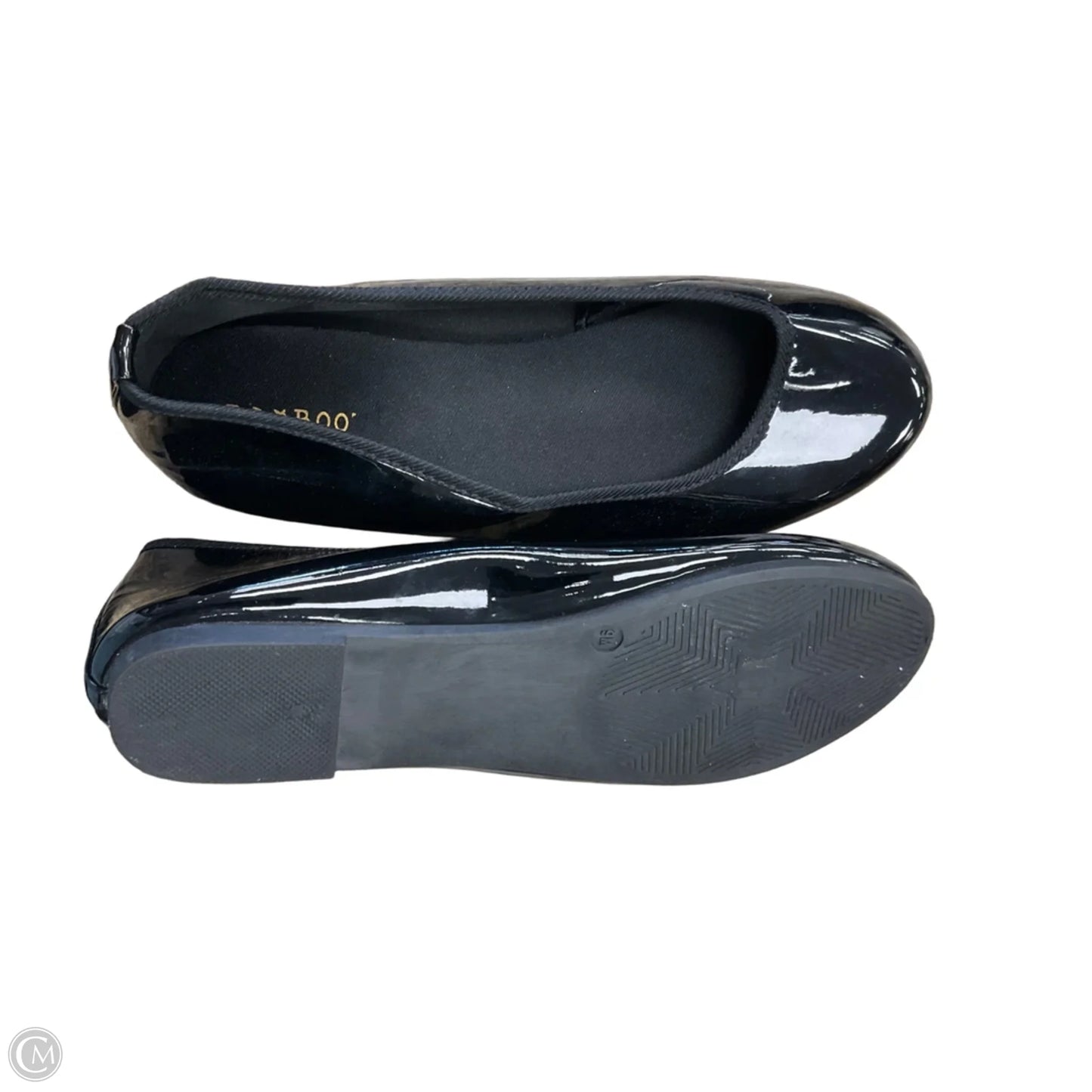 Shoes Flats By Bamboo In Black, Size: 9