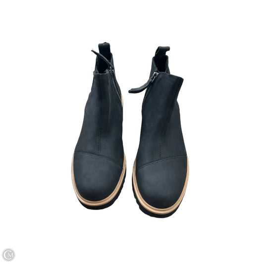 Boots Ankle Heels By Toms In Black, Size: 8