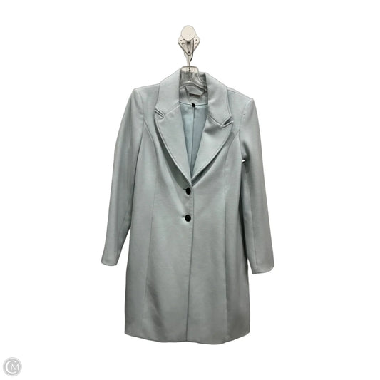 Coat Trench Coat By White House Black Market In Blue, Size: M