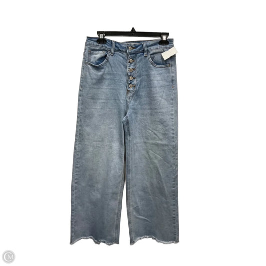 Jeans Wide Leg By Clothes Mentor In Blue Denim, Size: 6