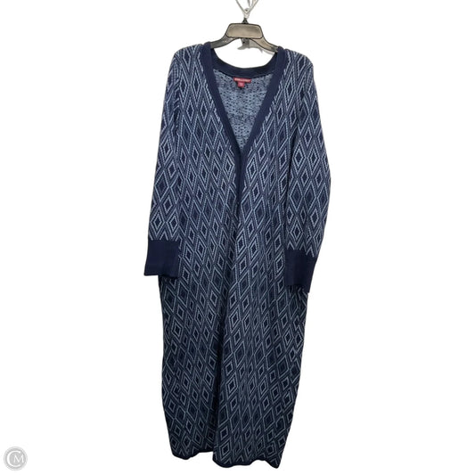 Cardigan By Jessica London In Blue, Size: 24