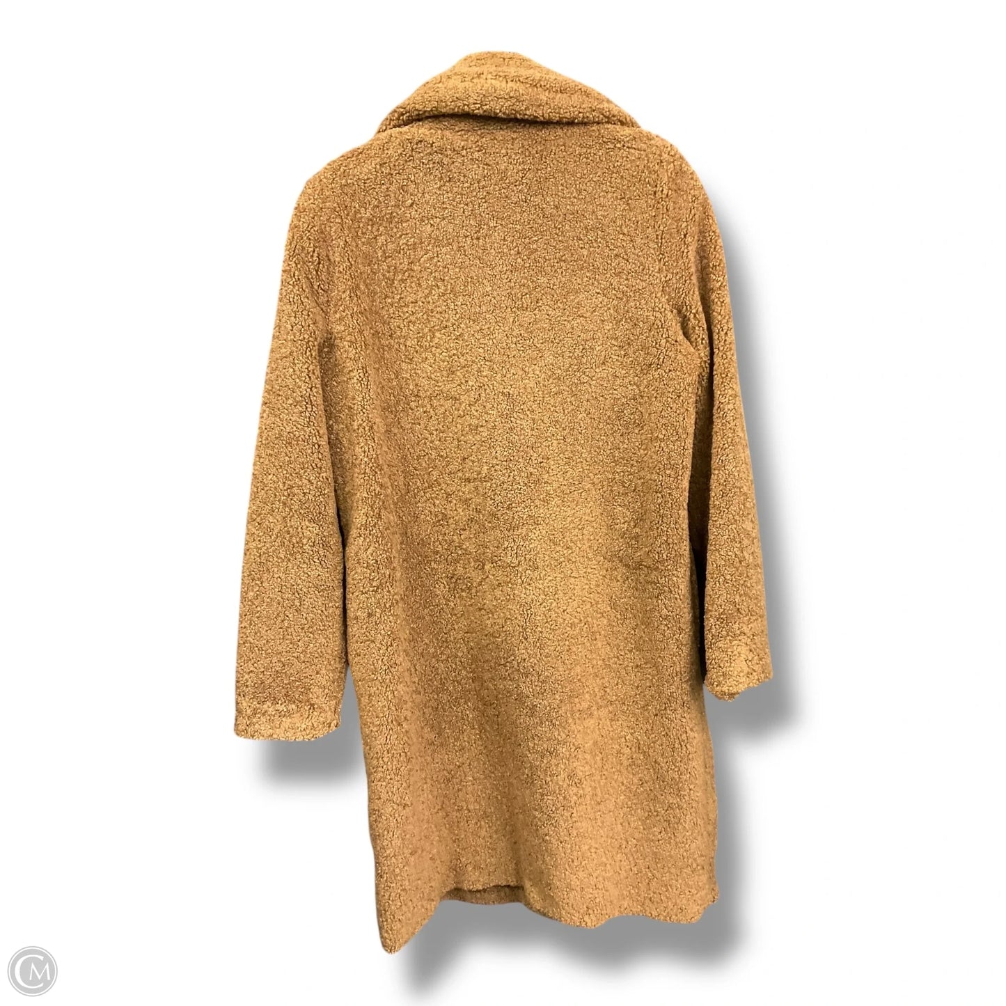 Coat Faux Fur & Sherpa By Rachel Zoe In Tan, Size: M