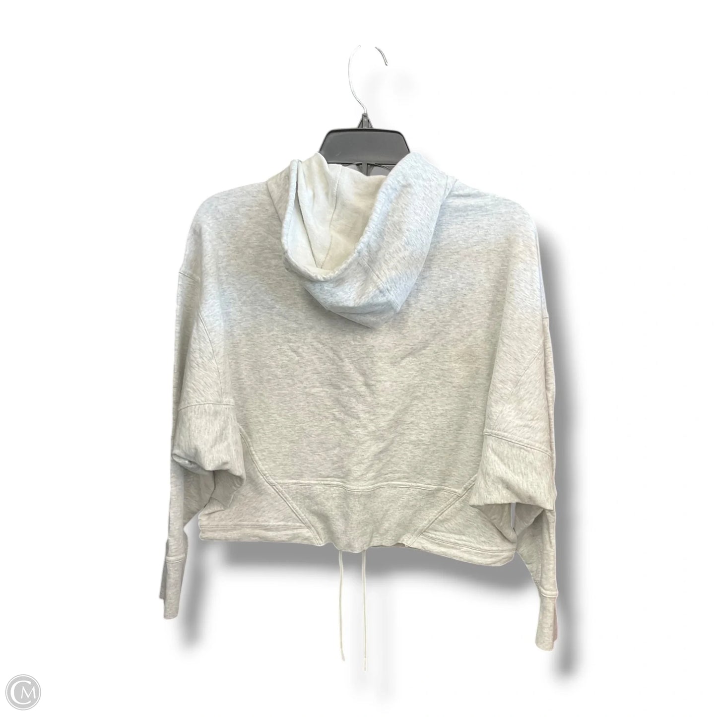 Athletic Sweatshirt Hoodie By Flx In Grey, Size: S