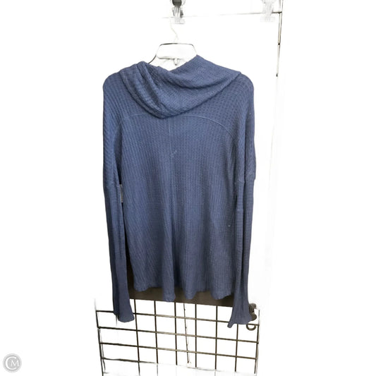 Top Long Sleeve By Lucky Brand In Blue, Size: M