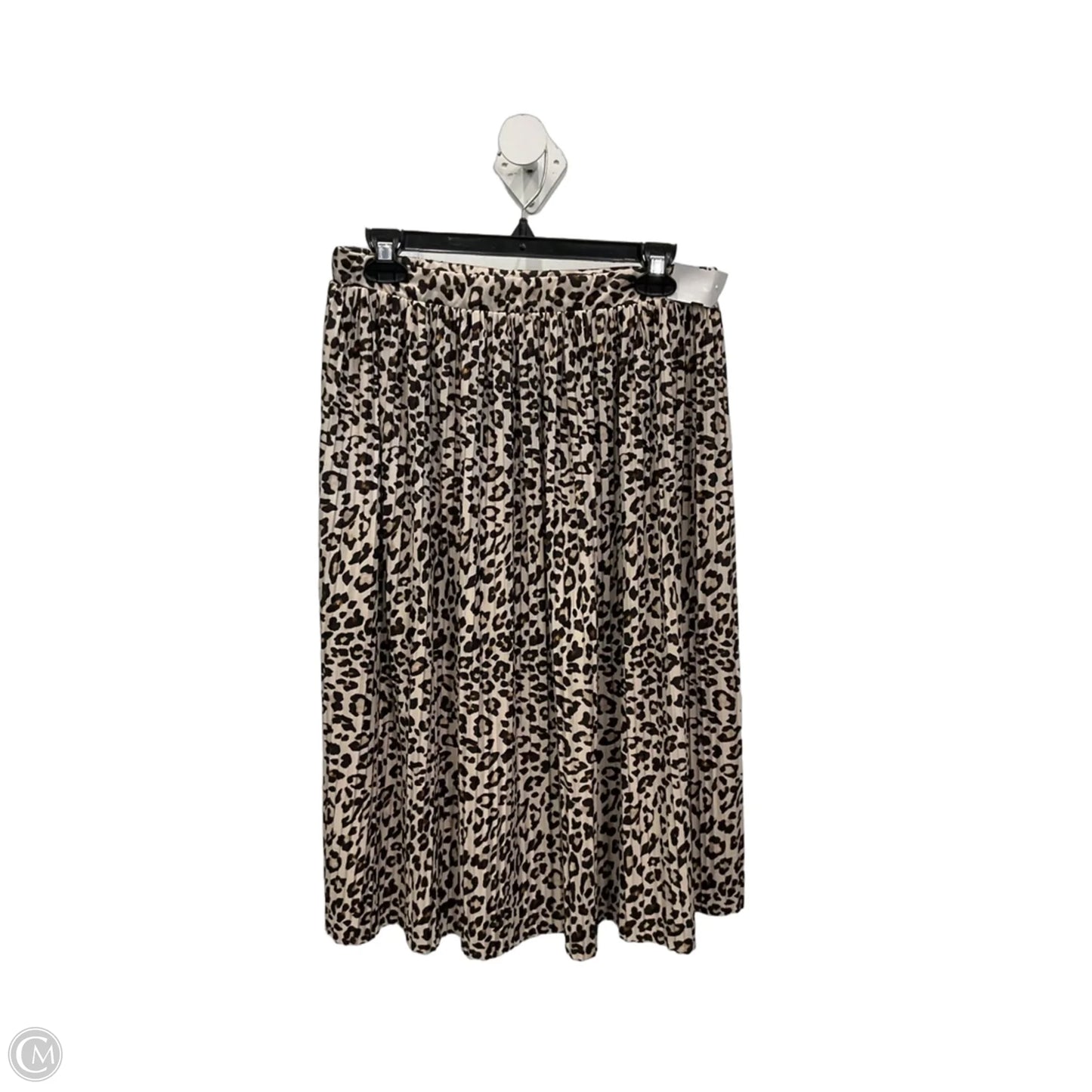 Skirt Midi By H&m In Animal Print, Size: M