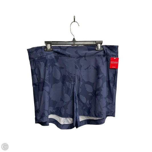 Shorts By Spanx In Blue, Size: 1x
