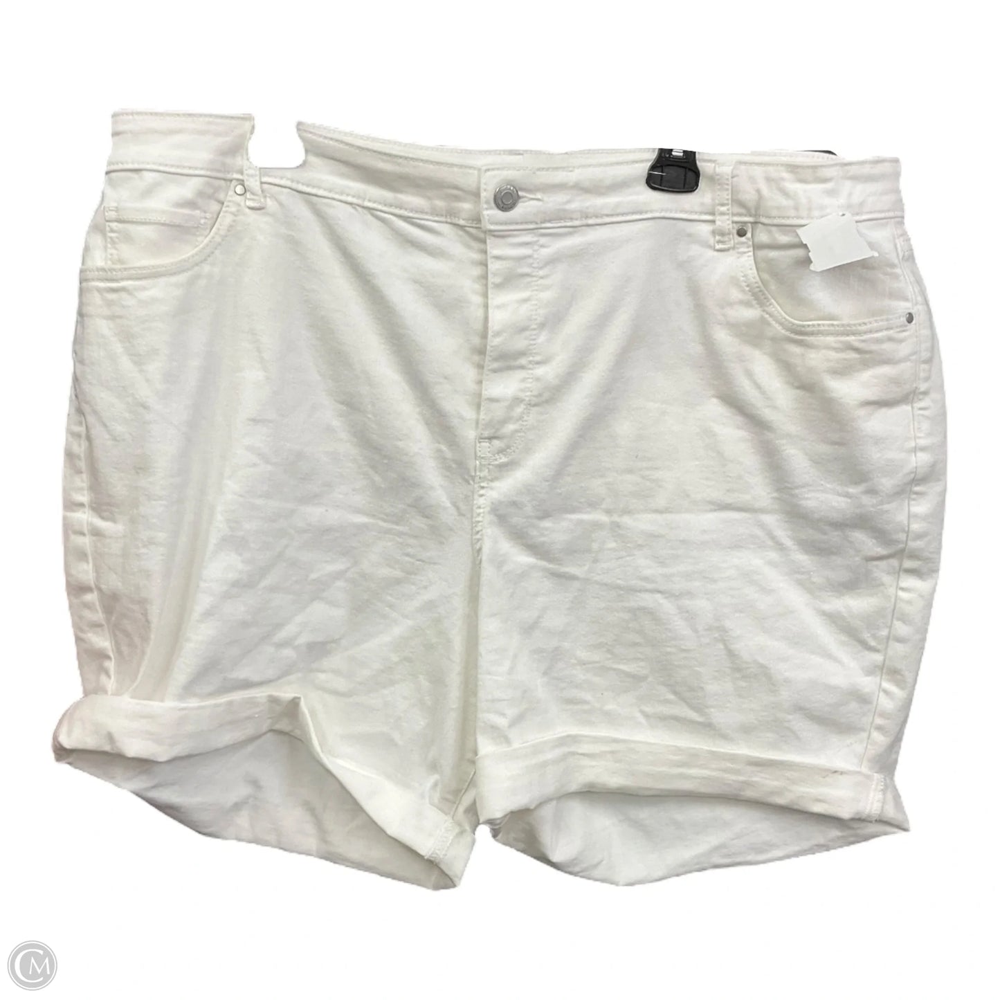 Shorts By Croft And Barrow In White, Size: 20