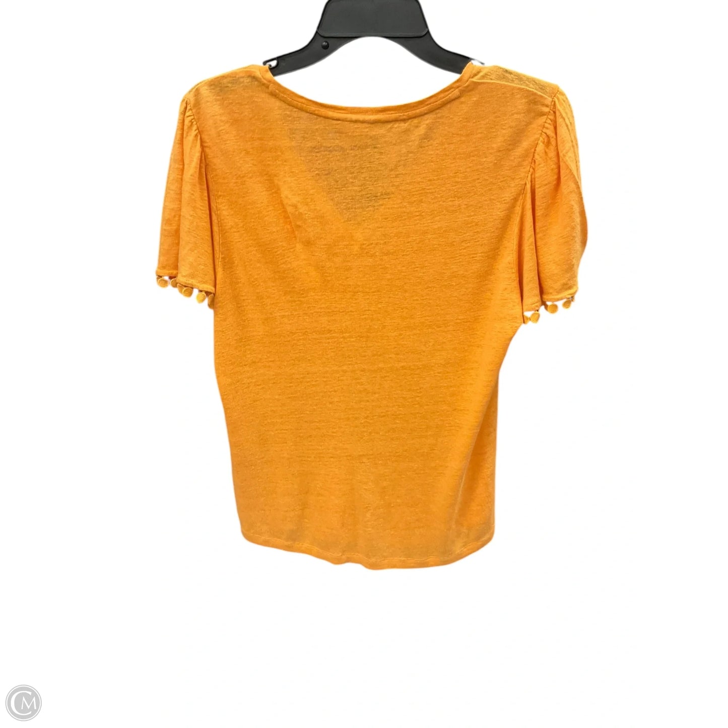 Top Short Sleeve By Chicos In Orange, Size: S