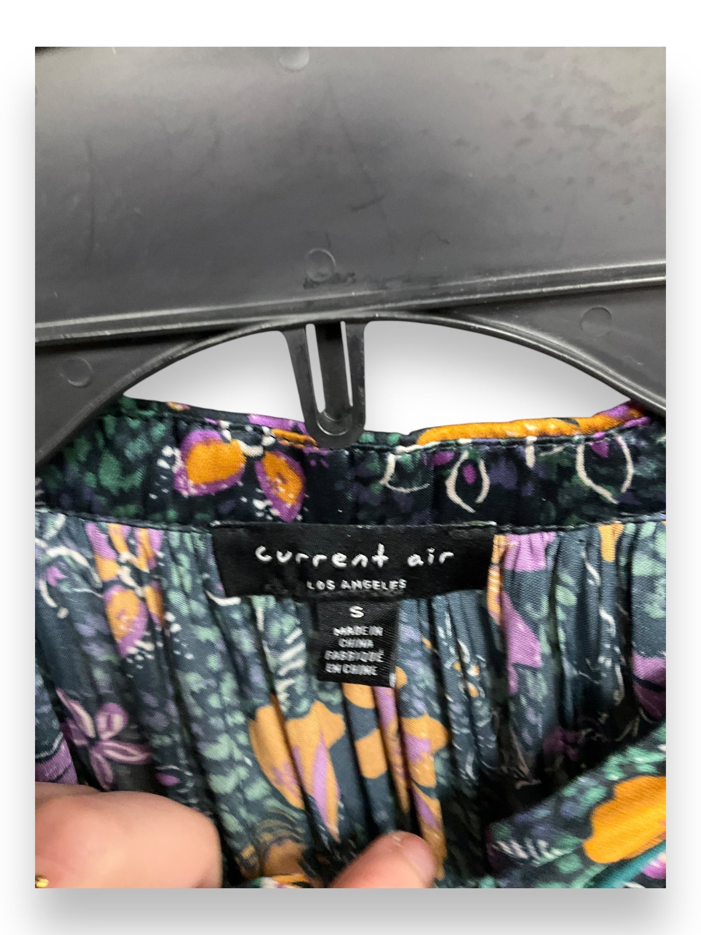 Top Long Sleeve By Current Air In Multi-colored, Size: S
