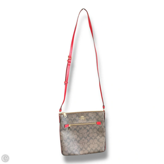 Crossbody Designer By Coach, Size: Large