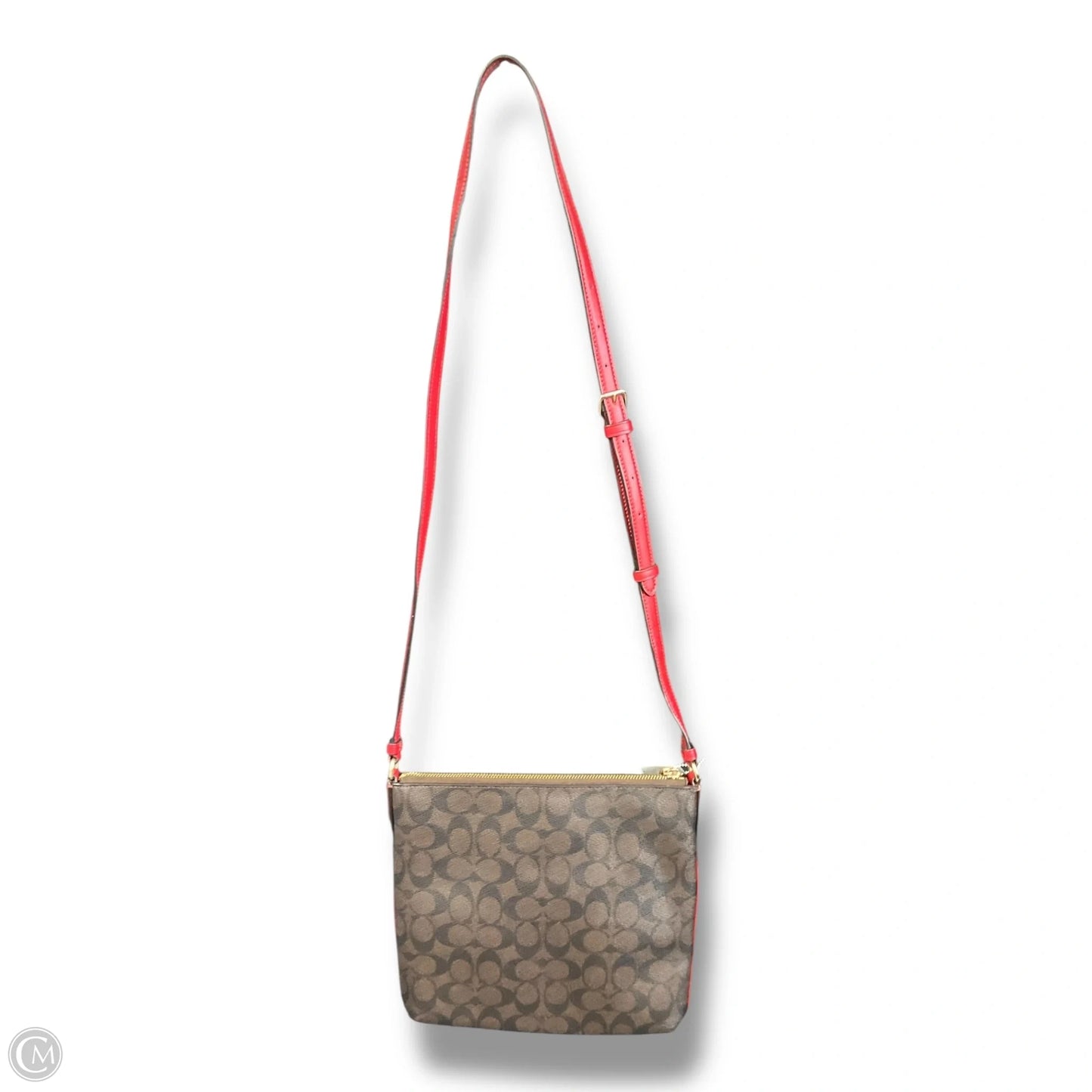 Crossbody Designer By Coach, Size: Large