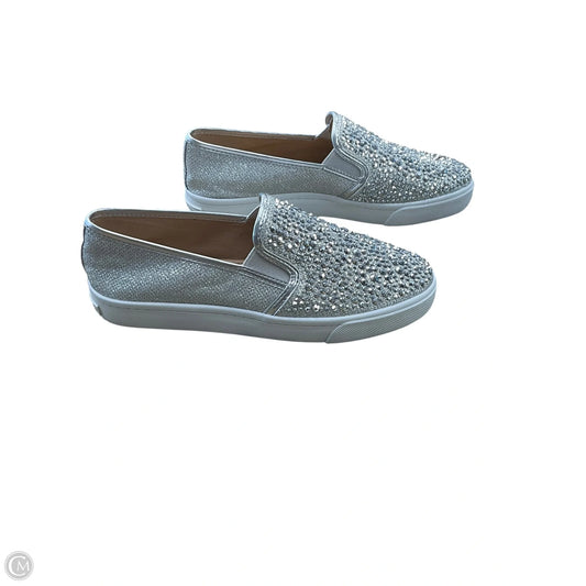 Shoes Flats By Inc In Silver, Size: 8.5