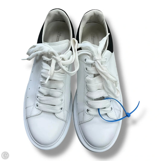 Shoes Luxury Designer By Alexander Mcqueen In White, Size: 7