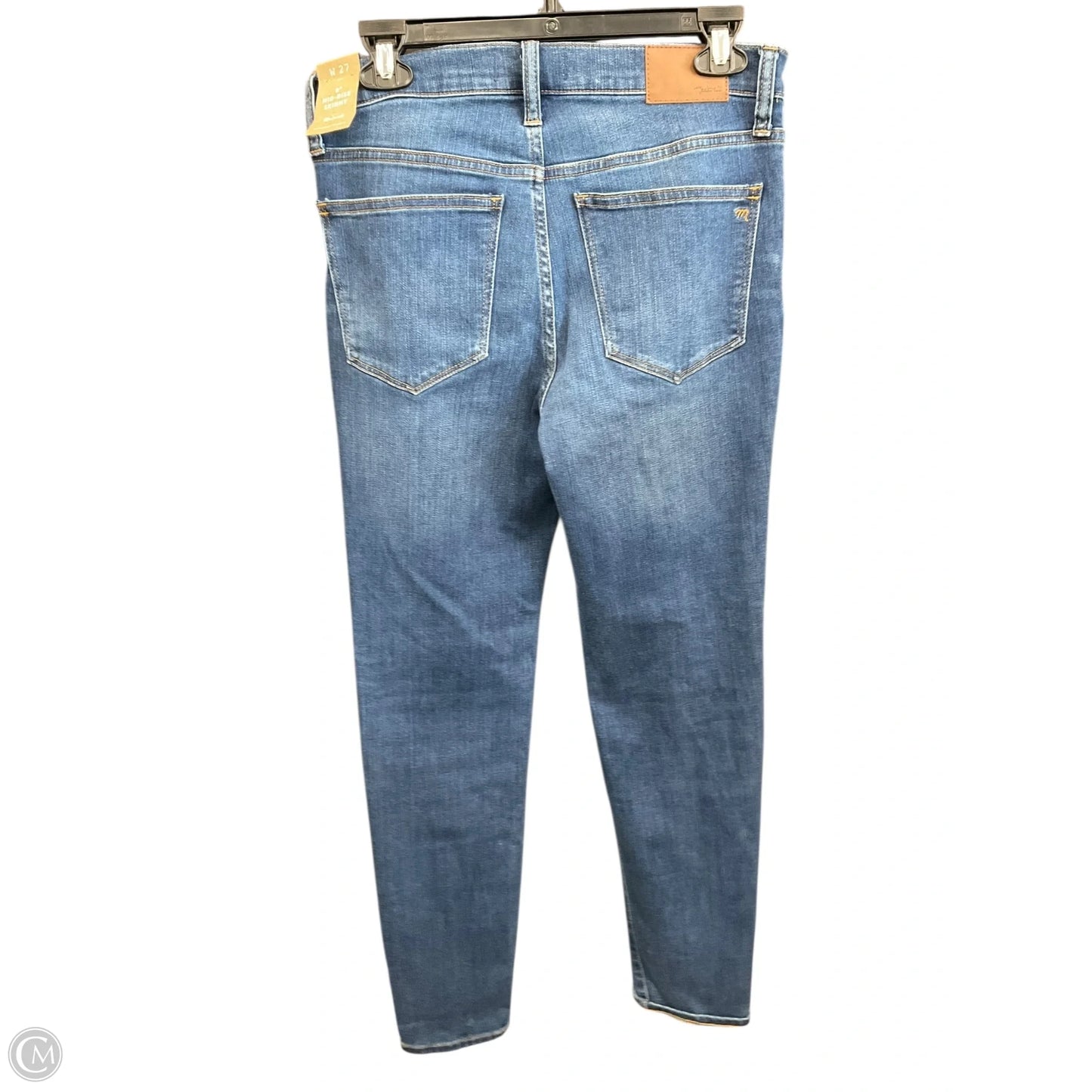 Jeans Skinny By Madewell In Blue Denim, Size: 4
