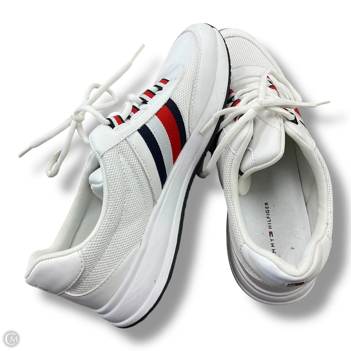 Shoes Sneakers By Tommy Hilfiger In White, Size: 9