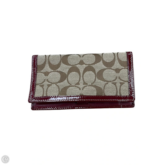 Wallet Designer By Coach, Size: Small