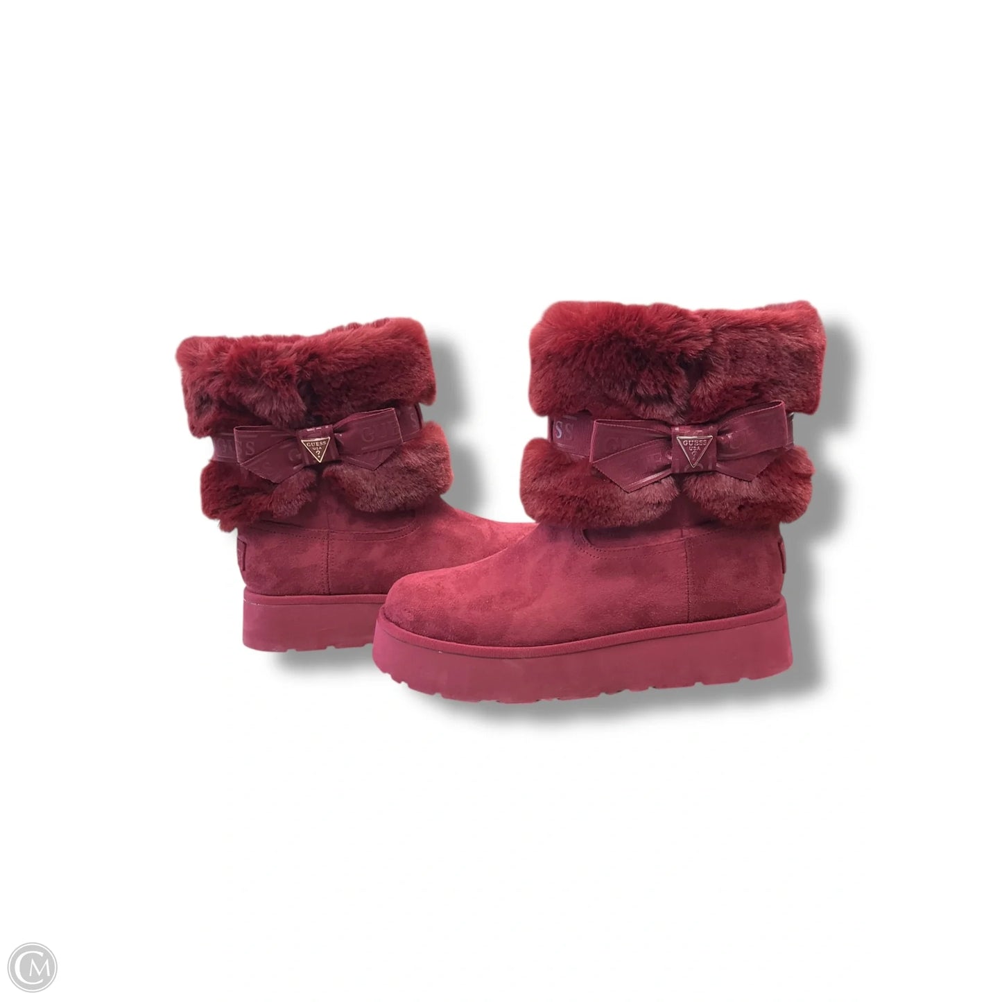 Boots Snow By Guess In Red, Size: 10