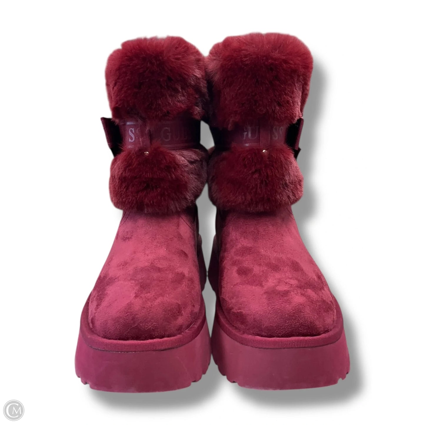 Boots Snow By Guess In Red, Size: 10