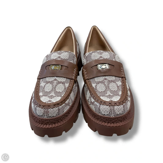 Shoes Designer By Coach In Brown, Size: 10
