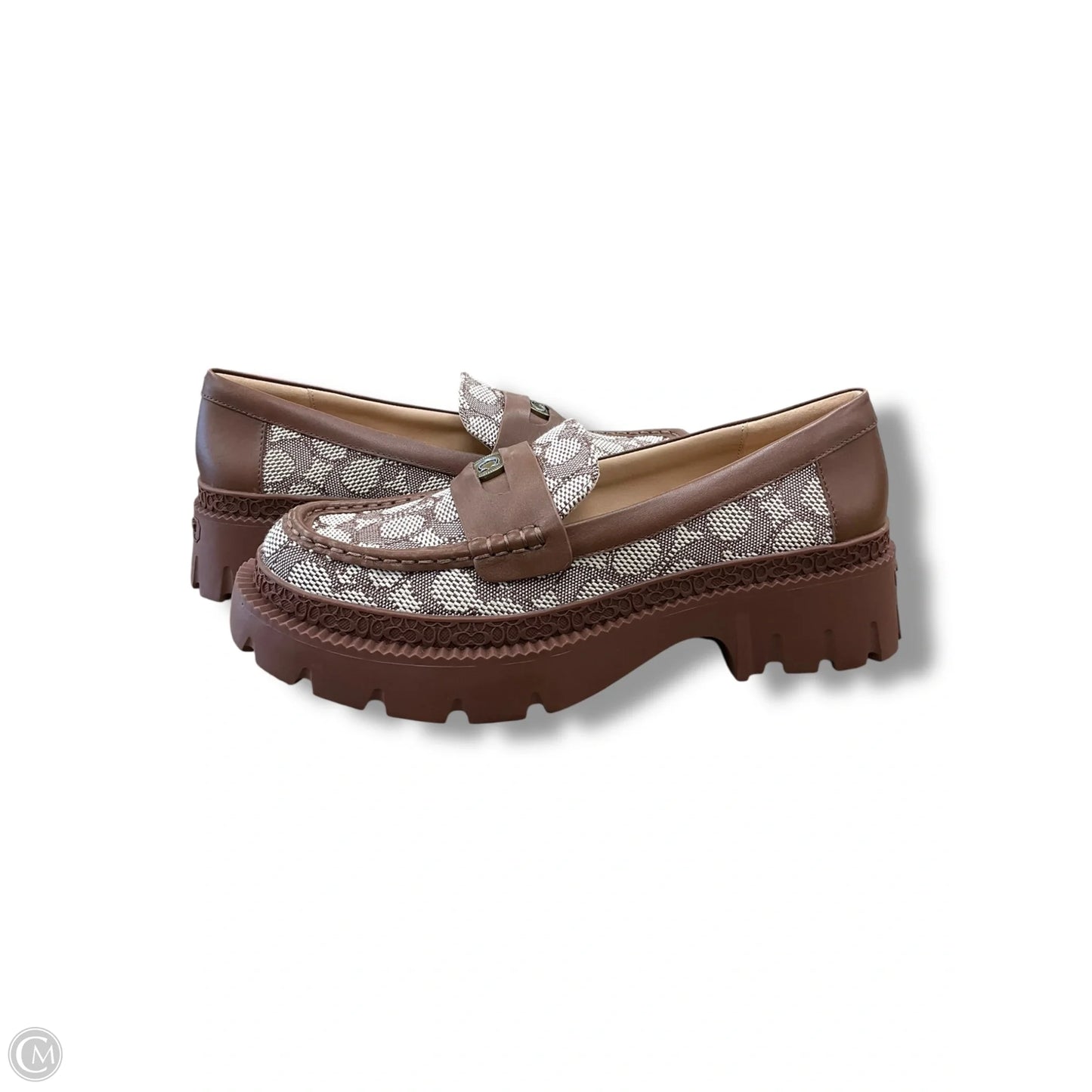 Shoes Designer By Coach In Brown, Size: 10