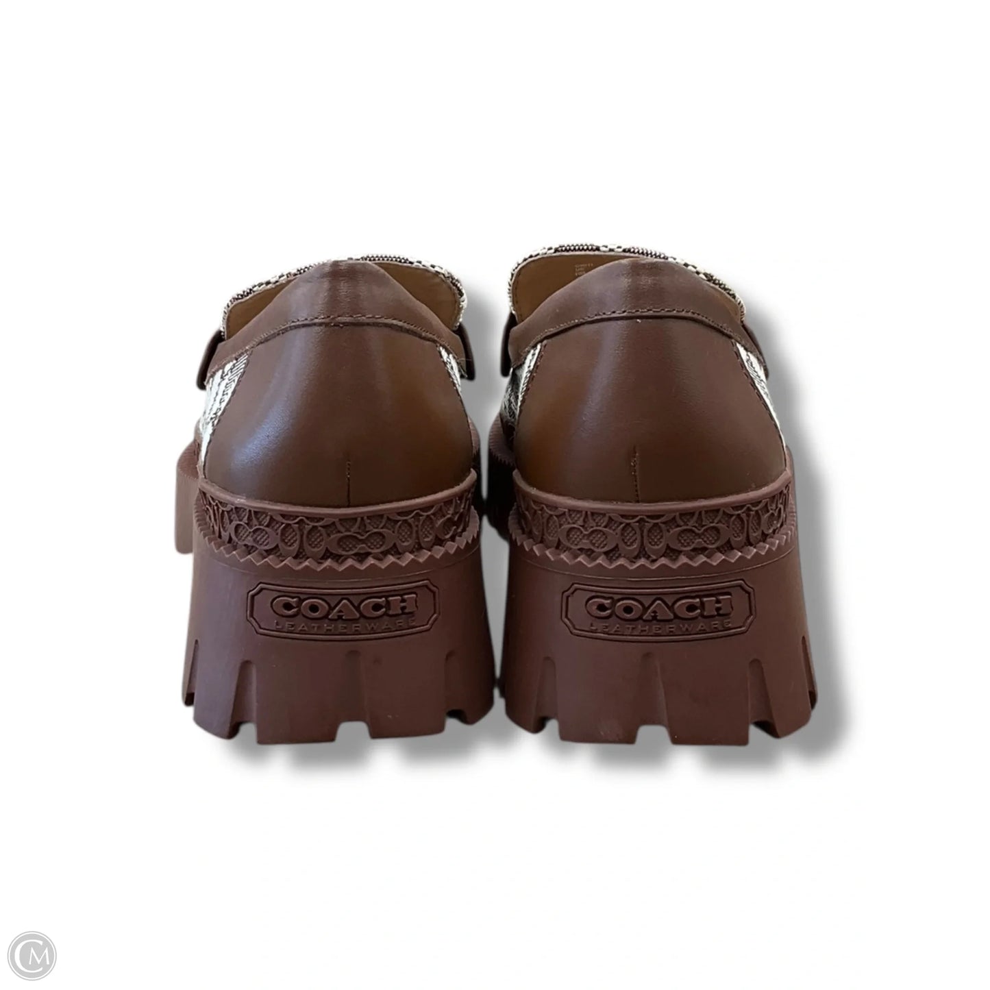 Shoes Designer By Coach In Brown, Size: 10