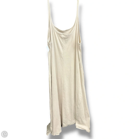 Dress Casual Maxi By Old Navy In Beige, Size: 4x