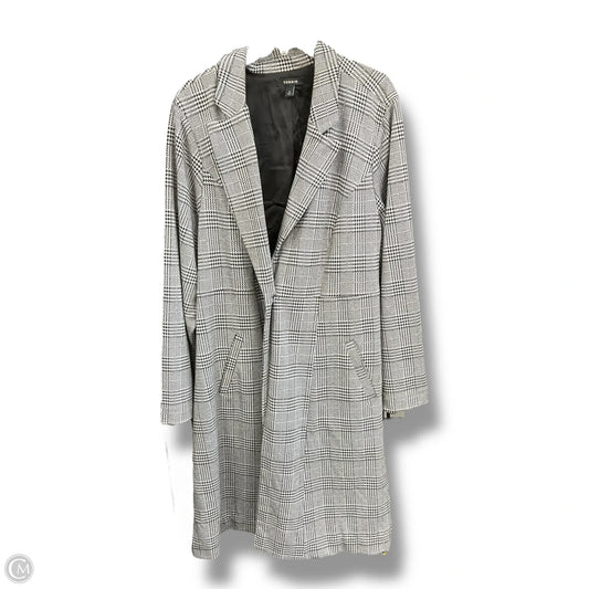Jacket Other By Torrid In Black & White, Size: 3x