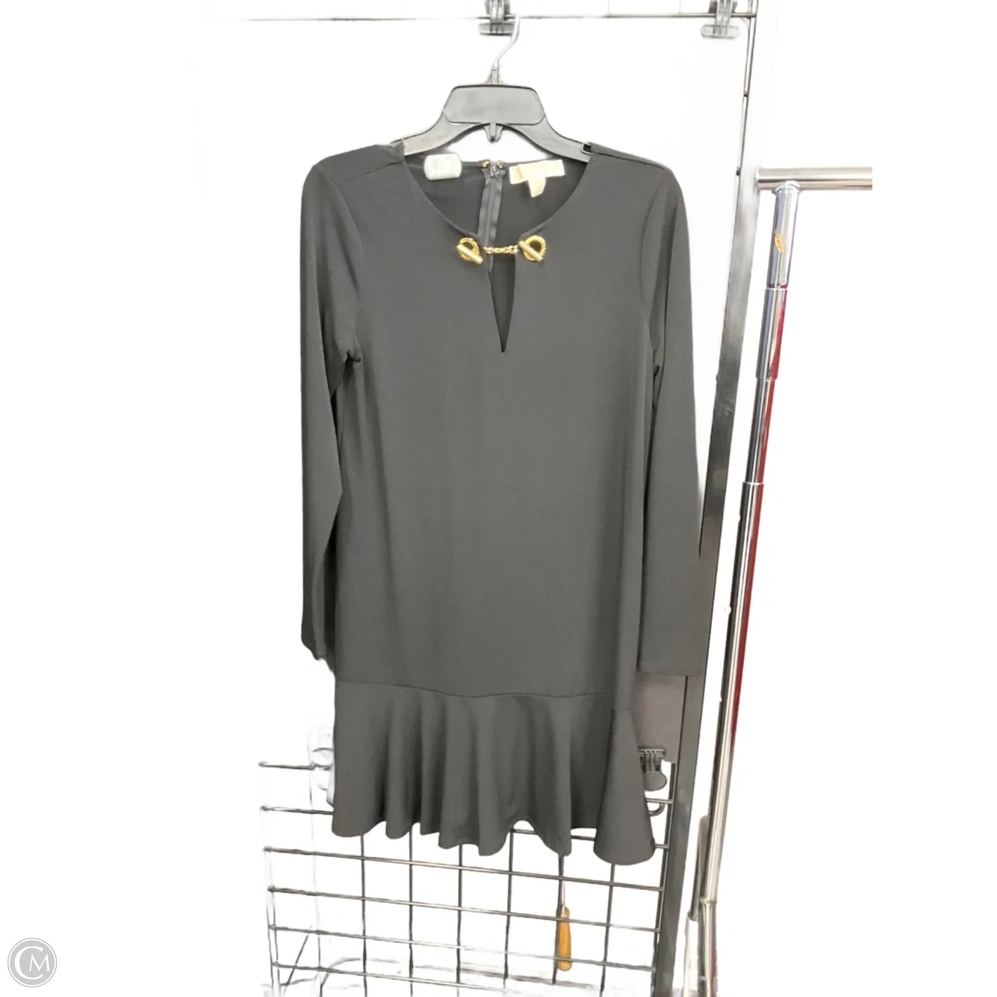 Dress Party Midi By Michael By Michael Kors In Black, Size: S