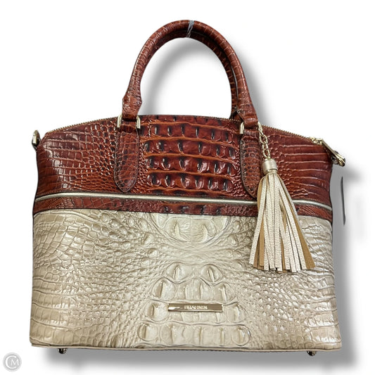 Handbag Designer By Brahmin, Size: Medium