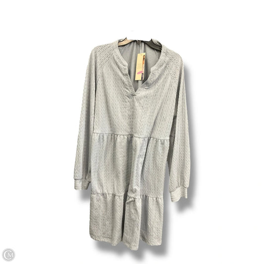 Dress Casual Midi By Dokotoo In Blue, Size: Xl
