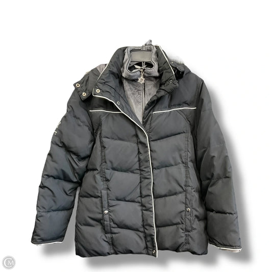 Coat Puffer & Quilted By Clothes Mentor In Black, Size: L