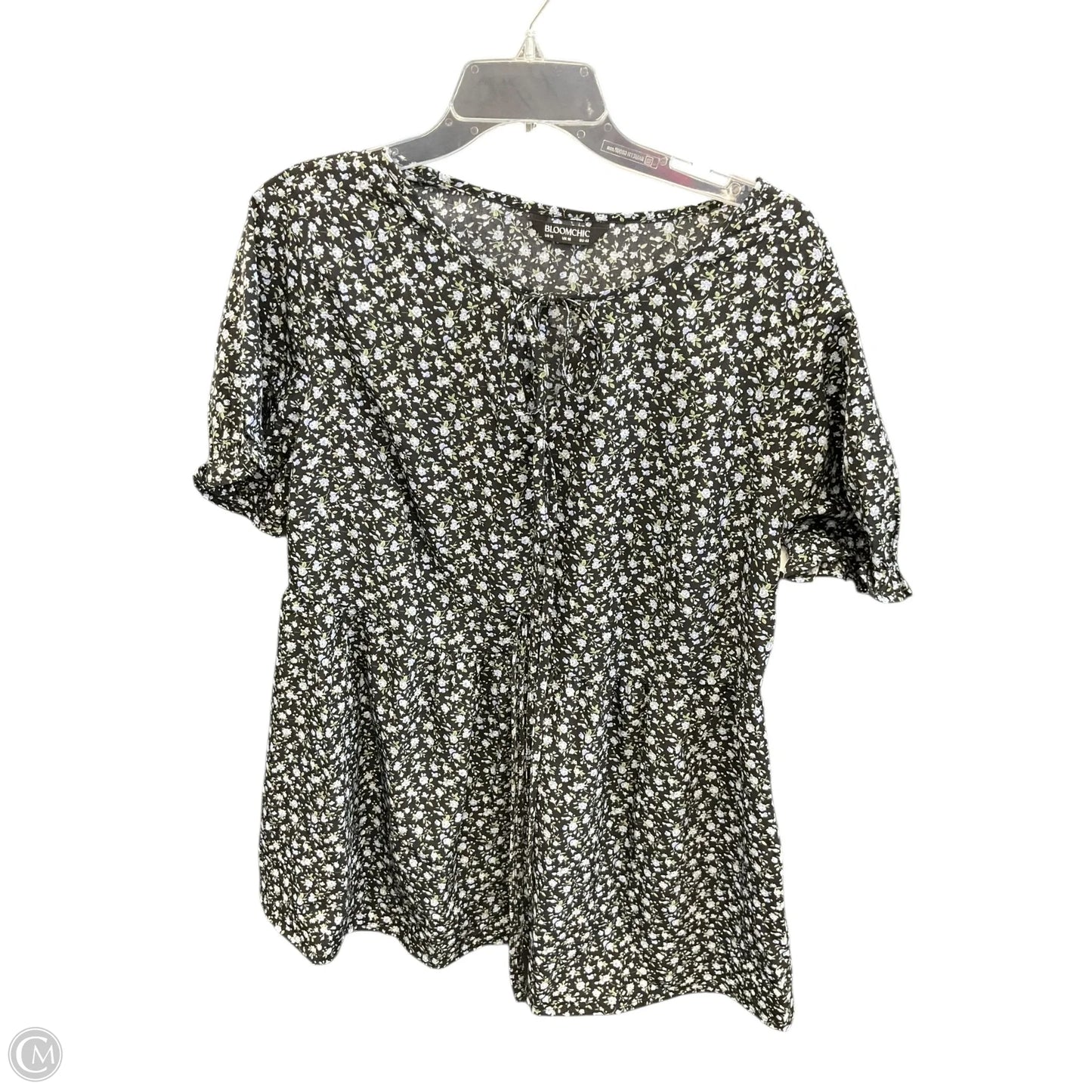 Top Long Sleeve By Bloomchic In Floral Print, Size: L