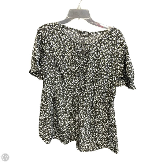 Top Long Sleeve By Bloomchic In Floral Print, Size: L