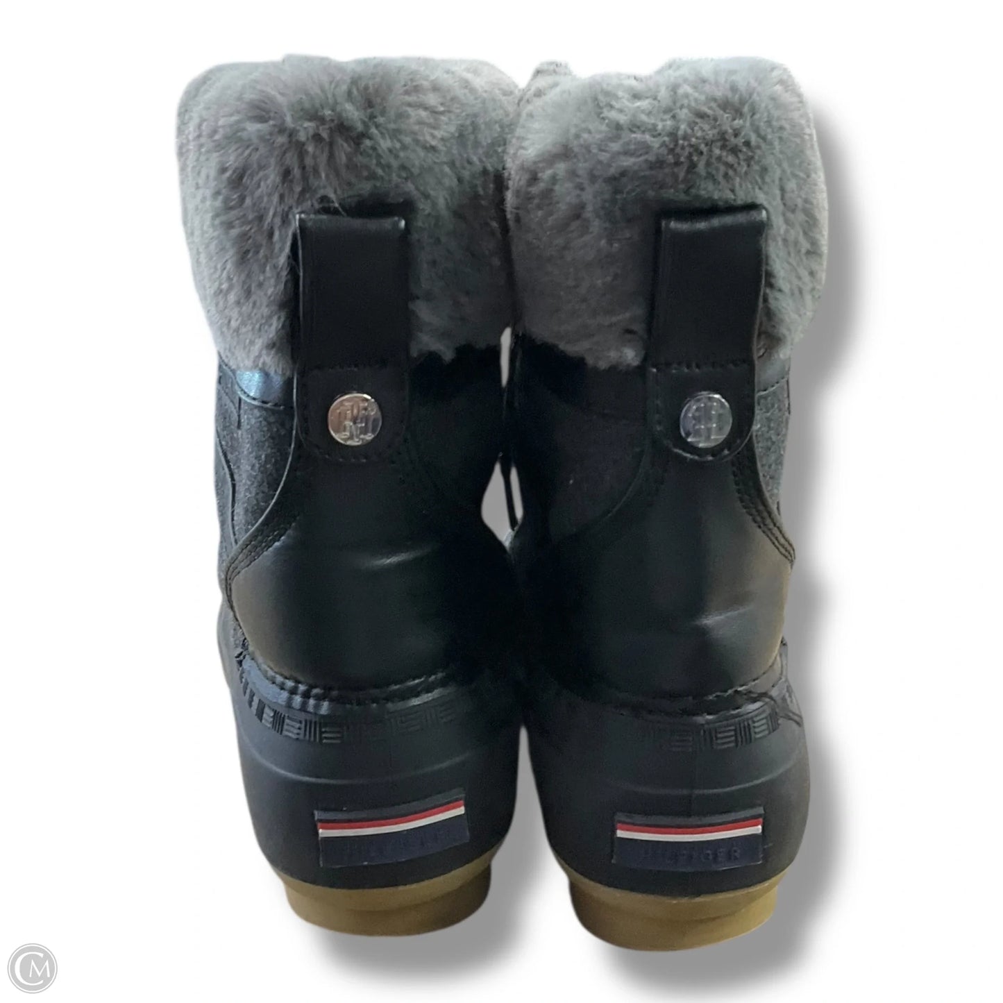 Boots Snow By Tommy Hilfiger In Black, Size: 8