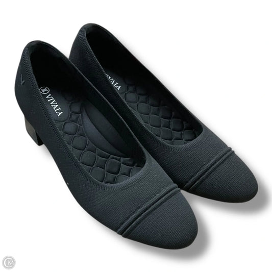 Shoes Heels Block By Vivaia In Black, Size: 9