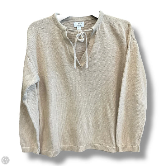 Top Long Sleeve By J. Crew In Tan, Size: S