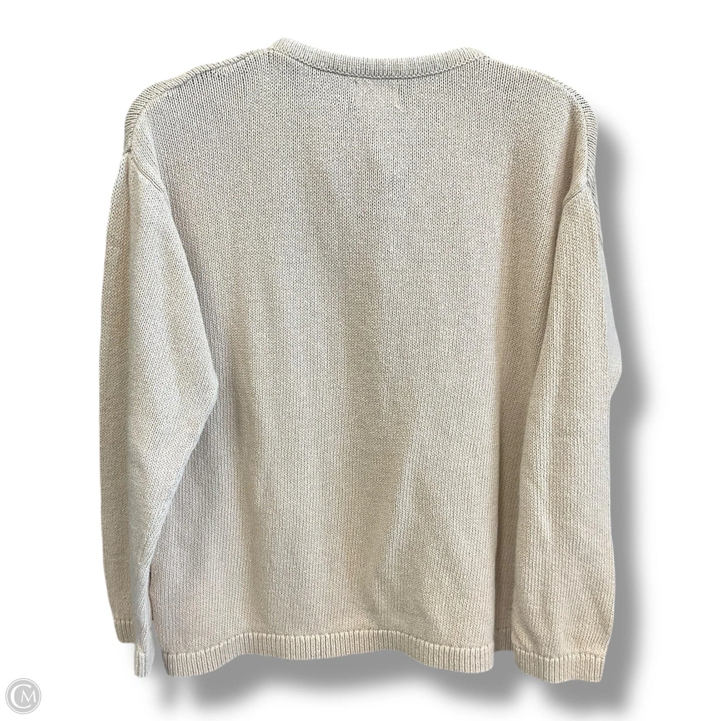 Top Long Sleeve By J. Crew In Tan, Size: S