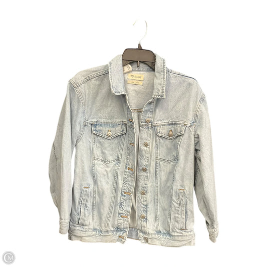 Jacket Denim By Madewell In Blue Denim, Size: S