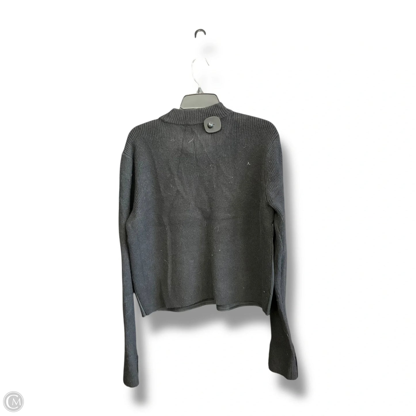 Top Long Sleeve By Ann Taylor In Black, Size: L