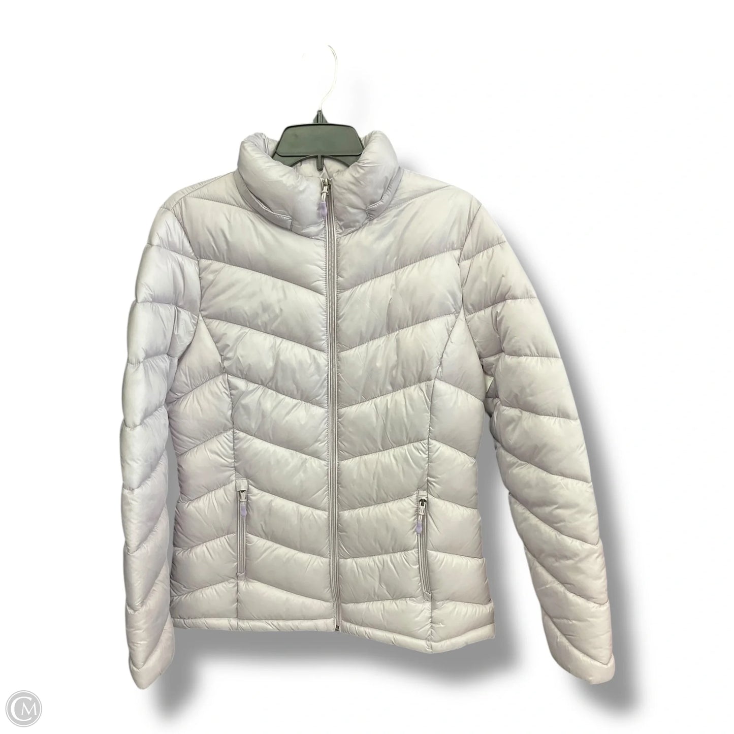 Jacket Puffer & Quilted By Charter Club In Purple, Size: M