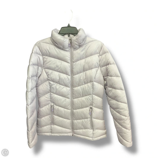 Jacket Puffer & Quilted By Charter Club In Purple, Size: M