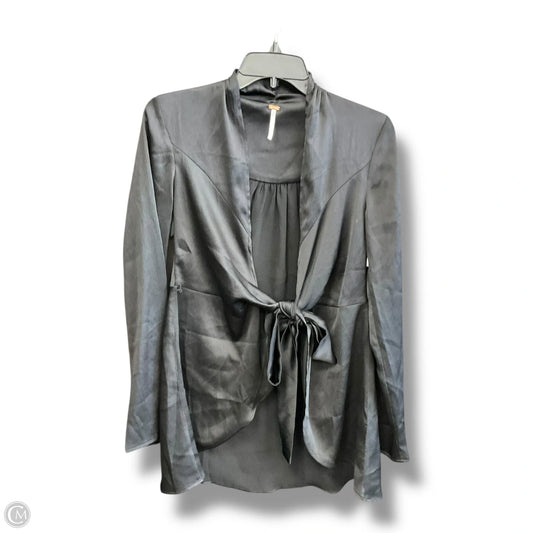 Top Long Sleeve By Free People In Black, Size: Xs