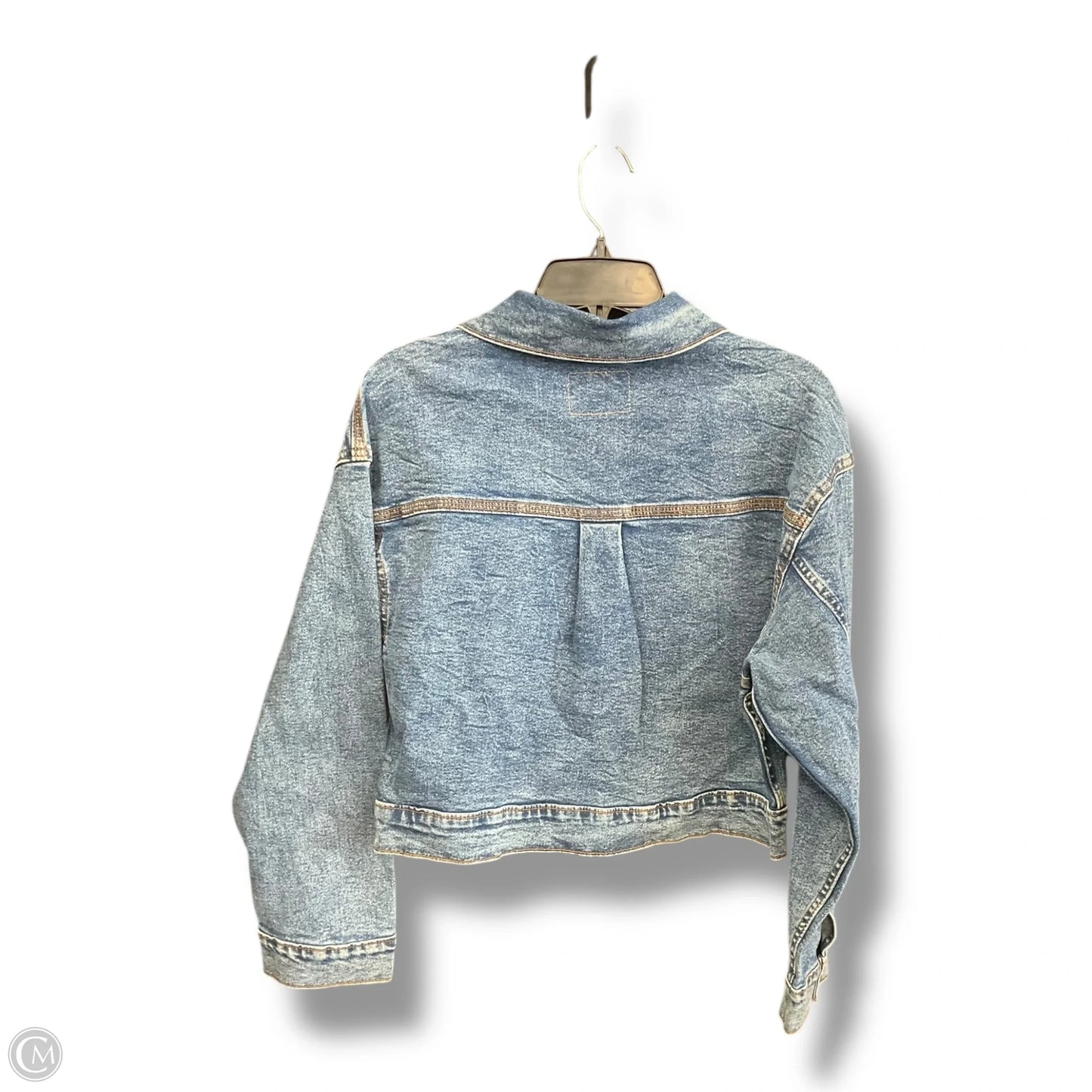Jacket Denim By Levis In Blue Denim, Size: M