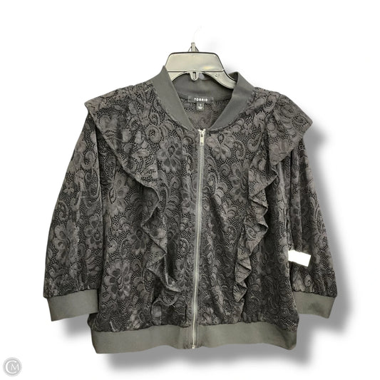 Jacket Shirt By Torrid In Black, Size: 1x
