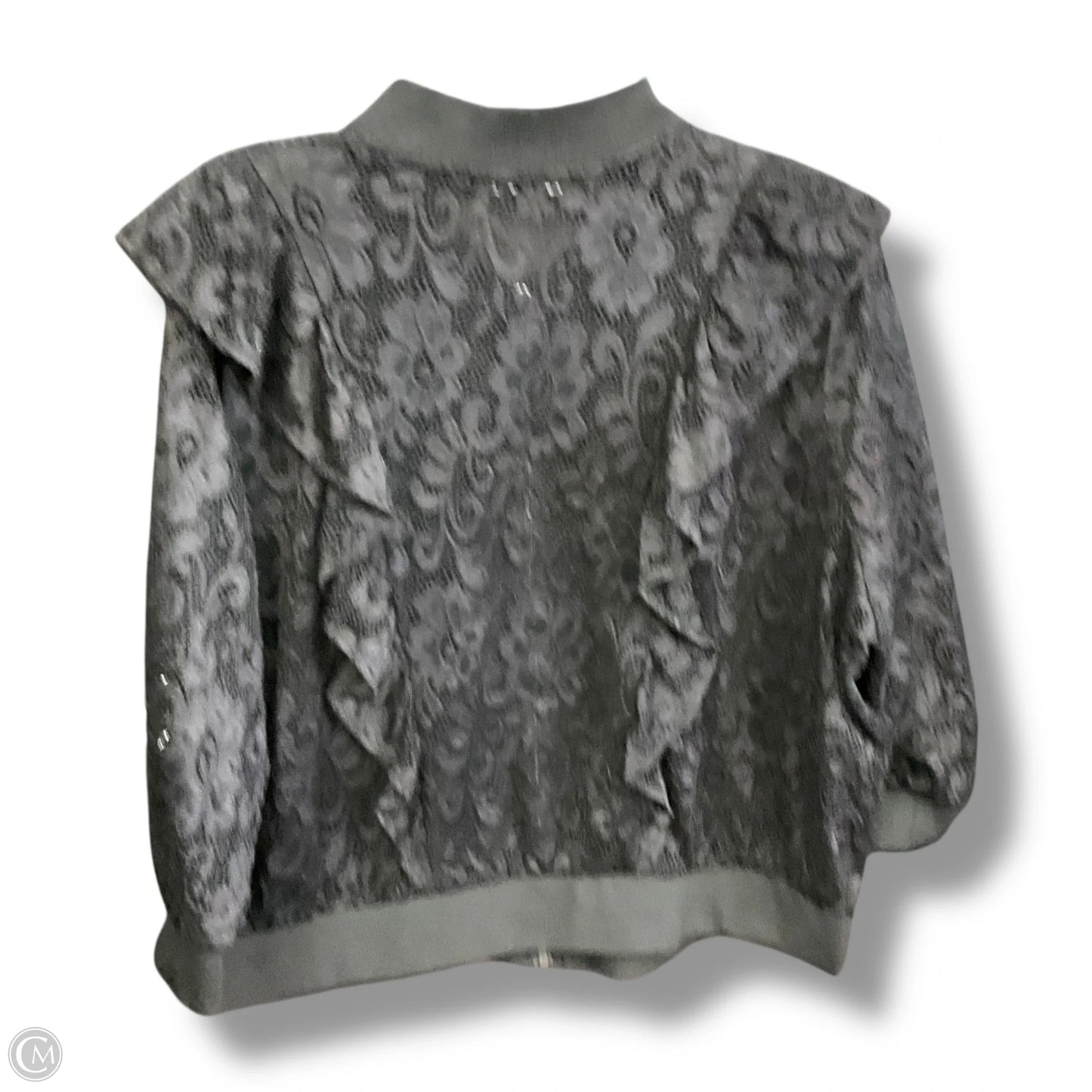 Jacket Shirt By Torrid In Black, Size: 1x