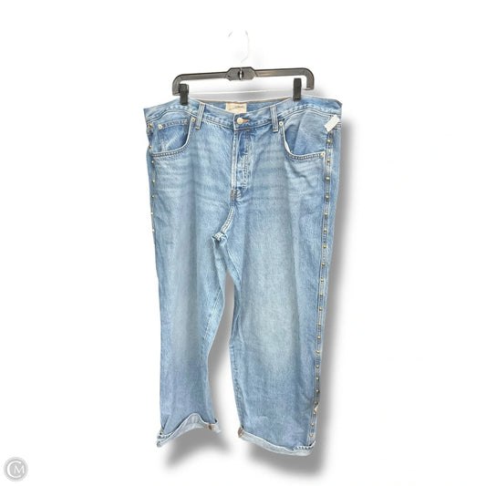 Jeans Wide Leg By Universal Thread In Blue Denim, Size: 16