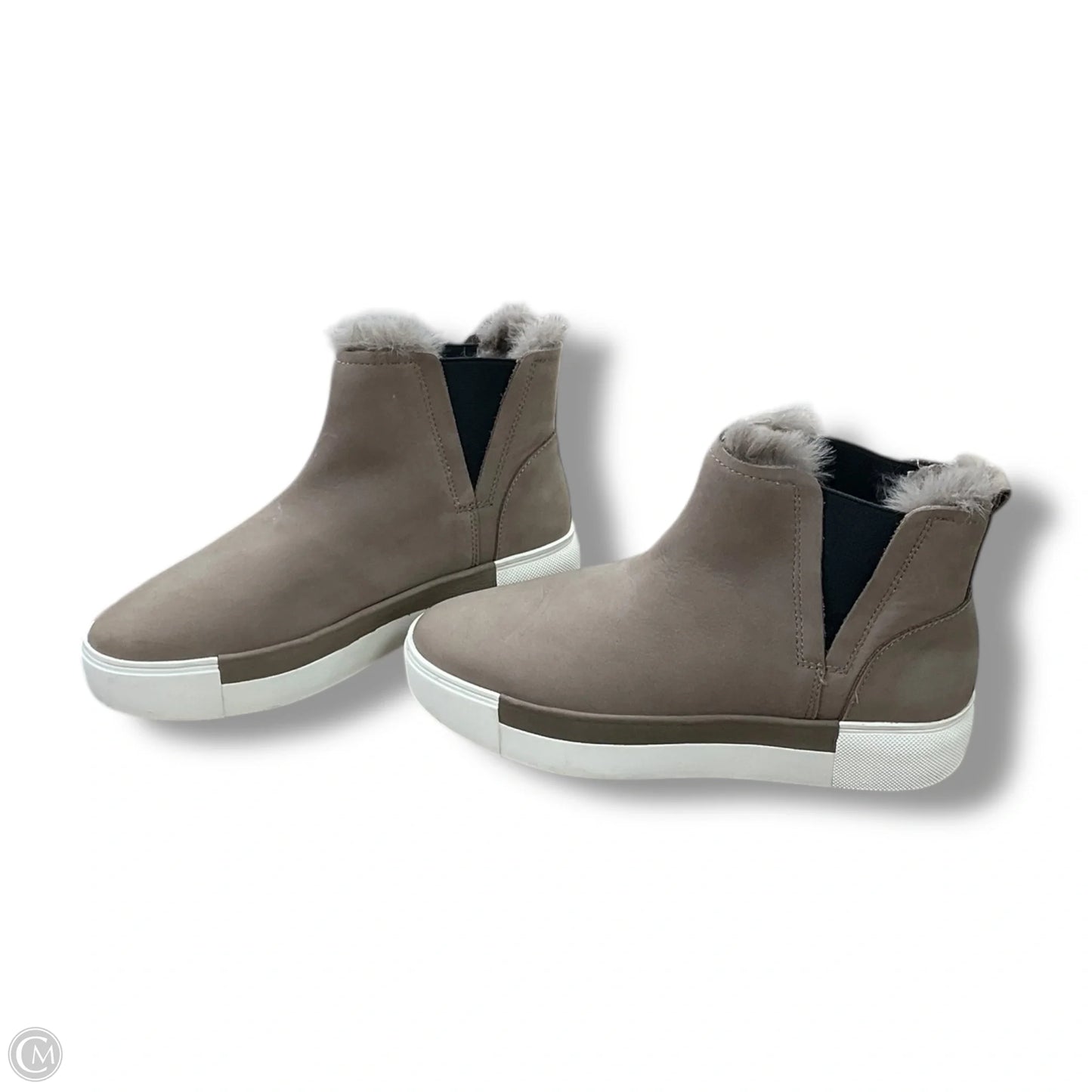 Shoes Sneakers By J Slides In Taupe, Size: 8.5