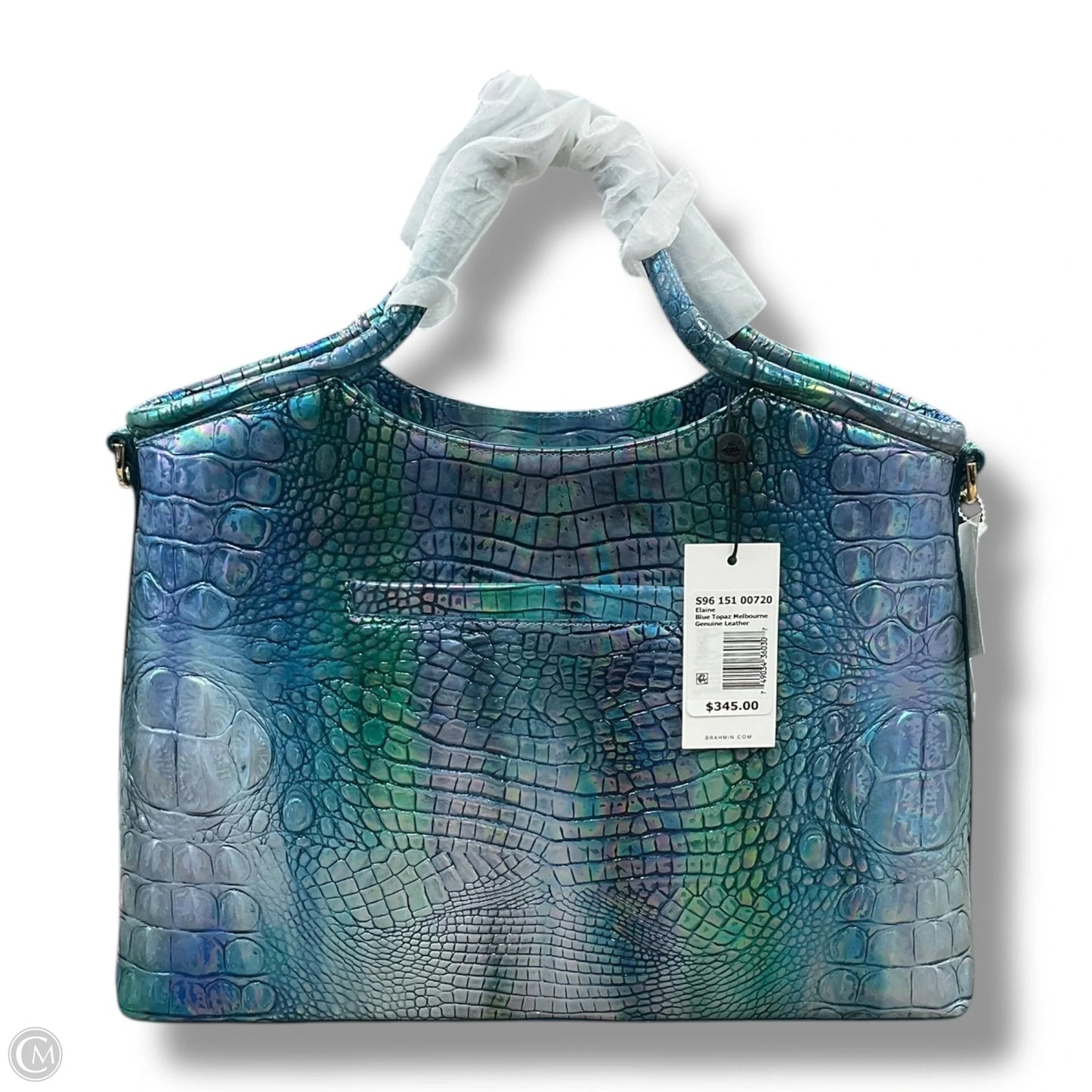 Handbag Designer By Brahmin, Size: Large